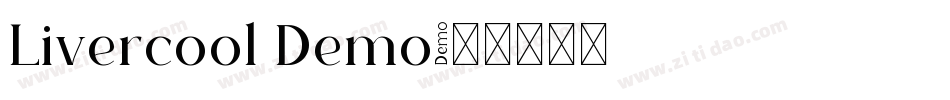 Livercool Demo字体转换